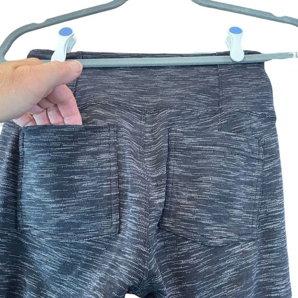 ATHLETA Metro High Waisted Dark Gray Marbled Leggings Size Small - Picture 5 of 12